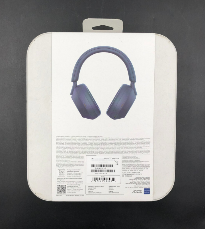 Sony WH-1000XM5 Wireless Noise Cancelling Headphones - Midnight Blue - NEW