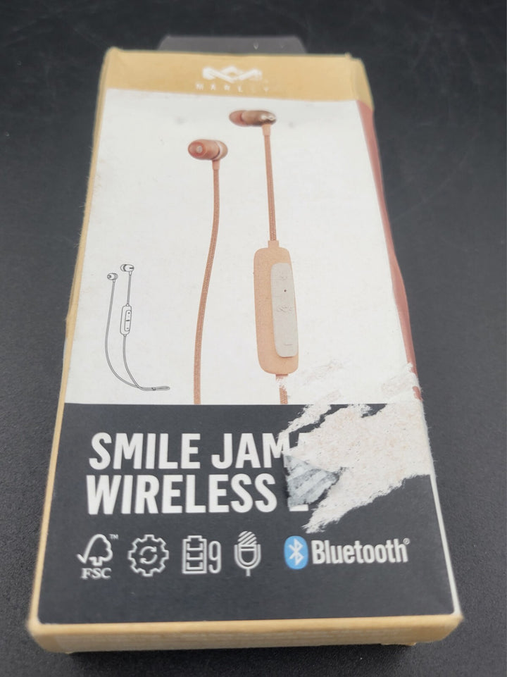 MARLEY BT Smile Jamaica Wireless 2 Headphones (Black) * BRAND NEW*