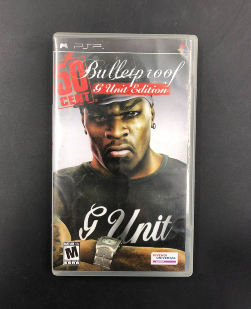 50 Cent: Bulletproof - G Unit Edition (PlayStation Portable, PSP) w/ Manual