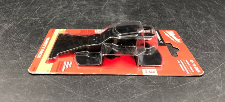 Milwaukee 49-10-9004 3 pk. HCS Wood Multi-Tool Blade Variety Pack - NEW