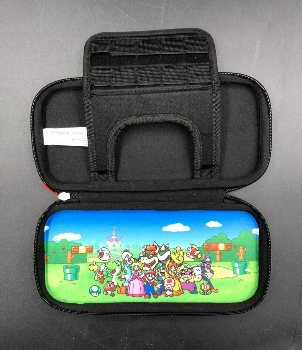 PowerA Super Mario - Fireball Mario Nintendo Switch Slim Soft Travel Case