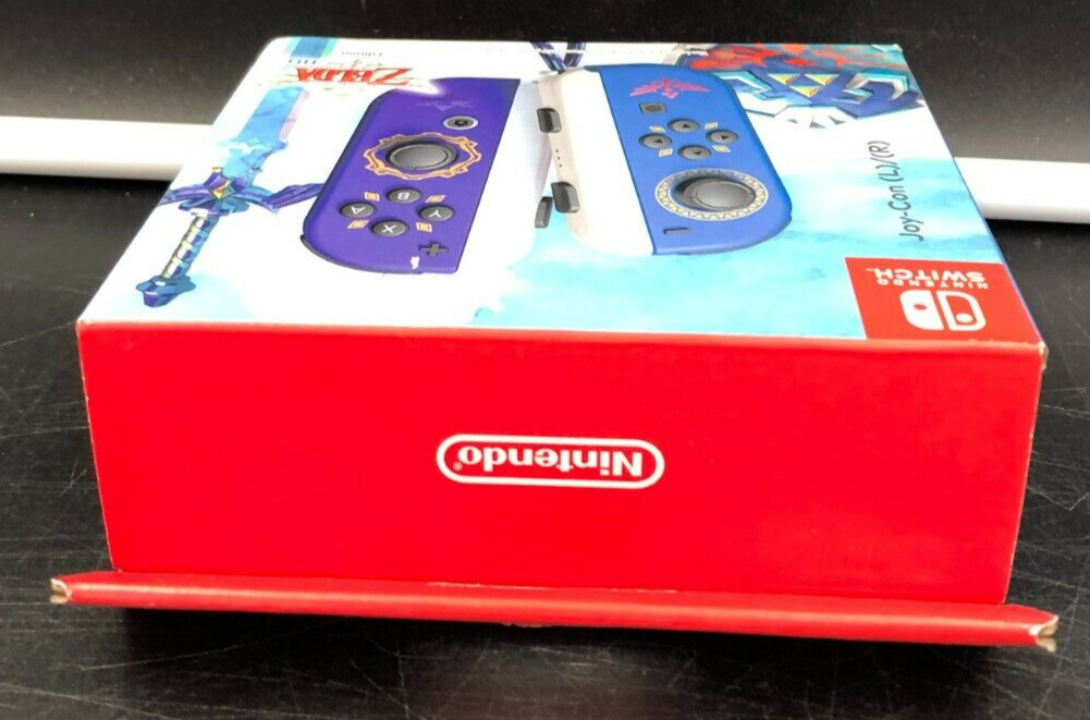 NINTENDO SWITCH Joy-Con The Legend Of Zelda Skyward Sword Ed. *OPEN BOX, NEW*