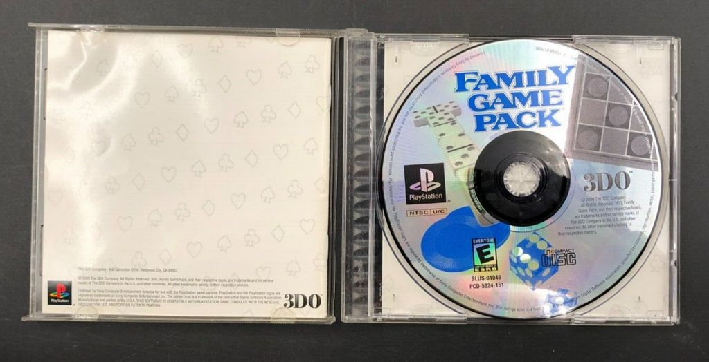 Family Game Pack Sony PlayStation 1
