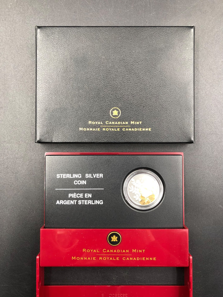 2005 50-Cent Sterling Silver Coin - Golden Rose