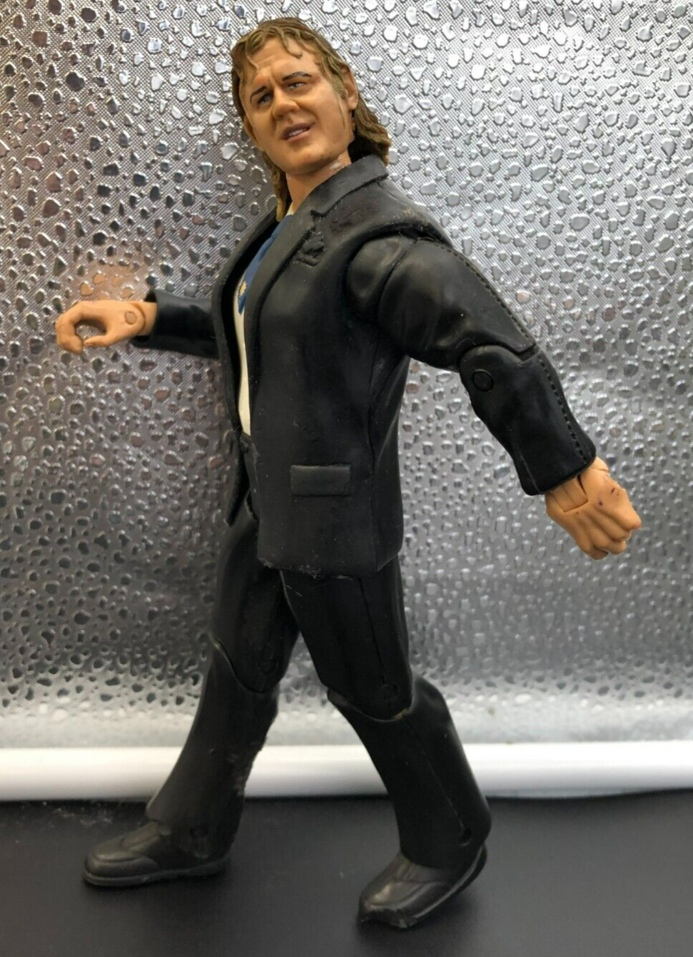 *AS-IS* 2004 JAKKS Pacific WWE Mr. PERFECT Wrestling Figure *USED, SEE PICS*
