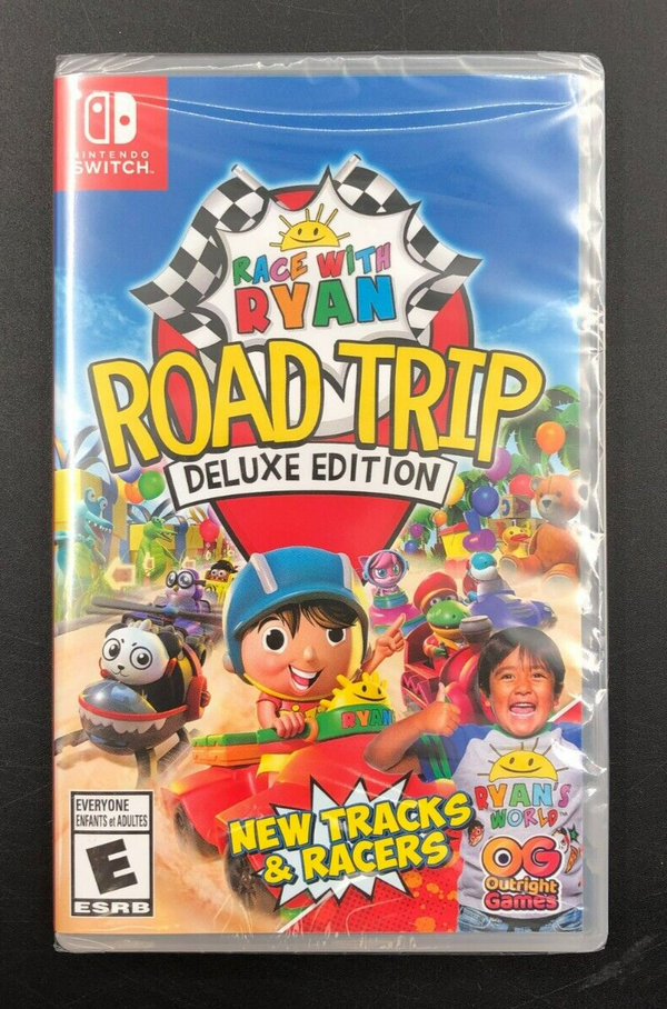 Race With Ryan Road Trip Deluxe Edition Nintendo Switch - NEW