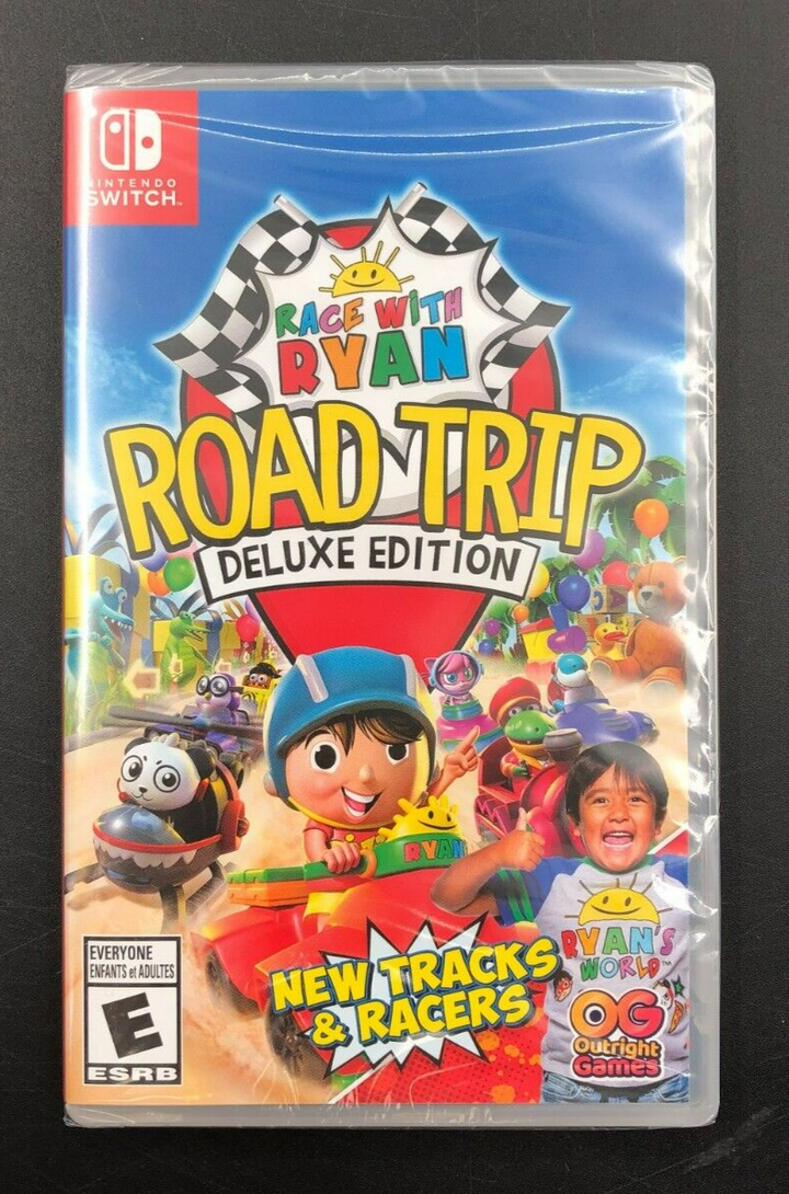 Race With Ryan Road Trip Deluxe Edition Nintendo Switch - NEW