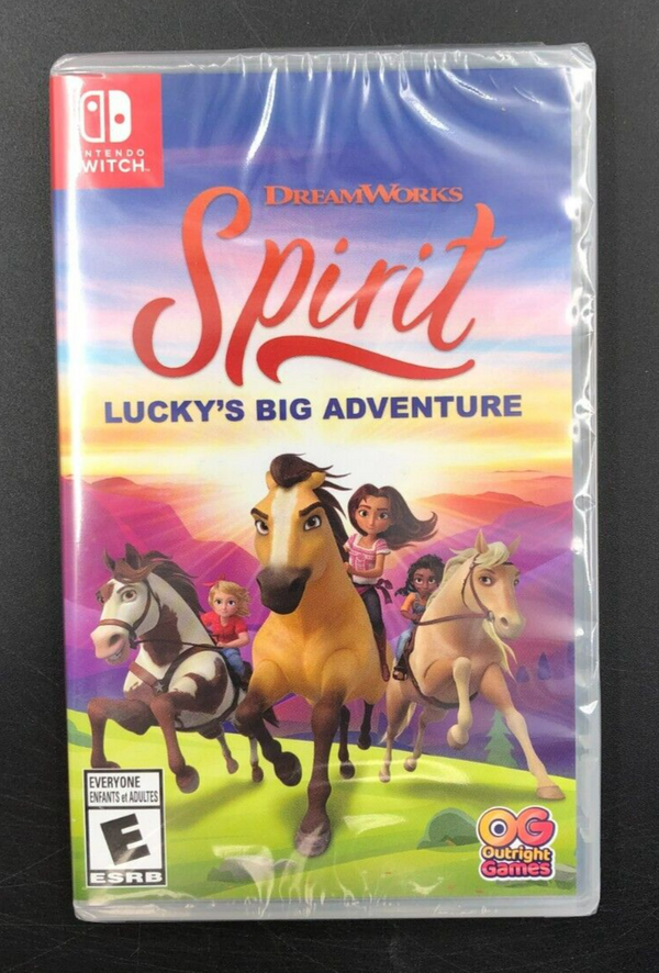 Dreamworks Spirit Lucky's Big Adventure Nintendo Switch - NEW