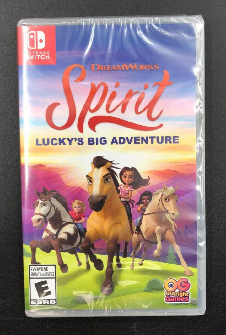 Dreamworks Spirit Lucky's Big Adventure Nintendo Switch - NEW