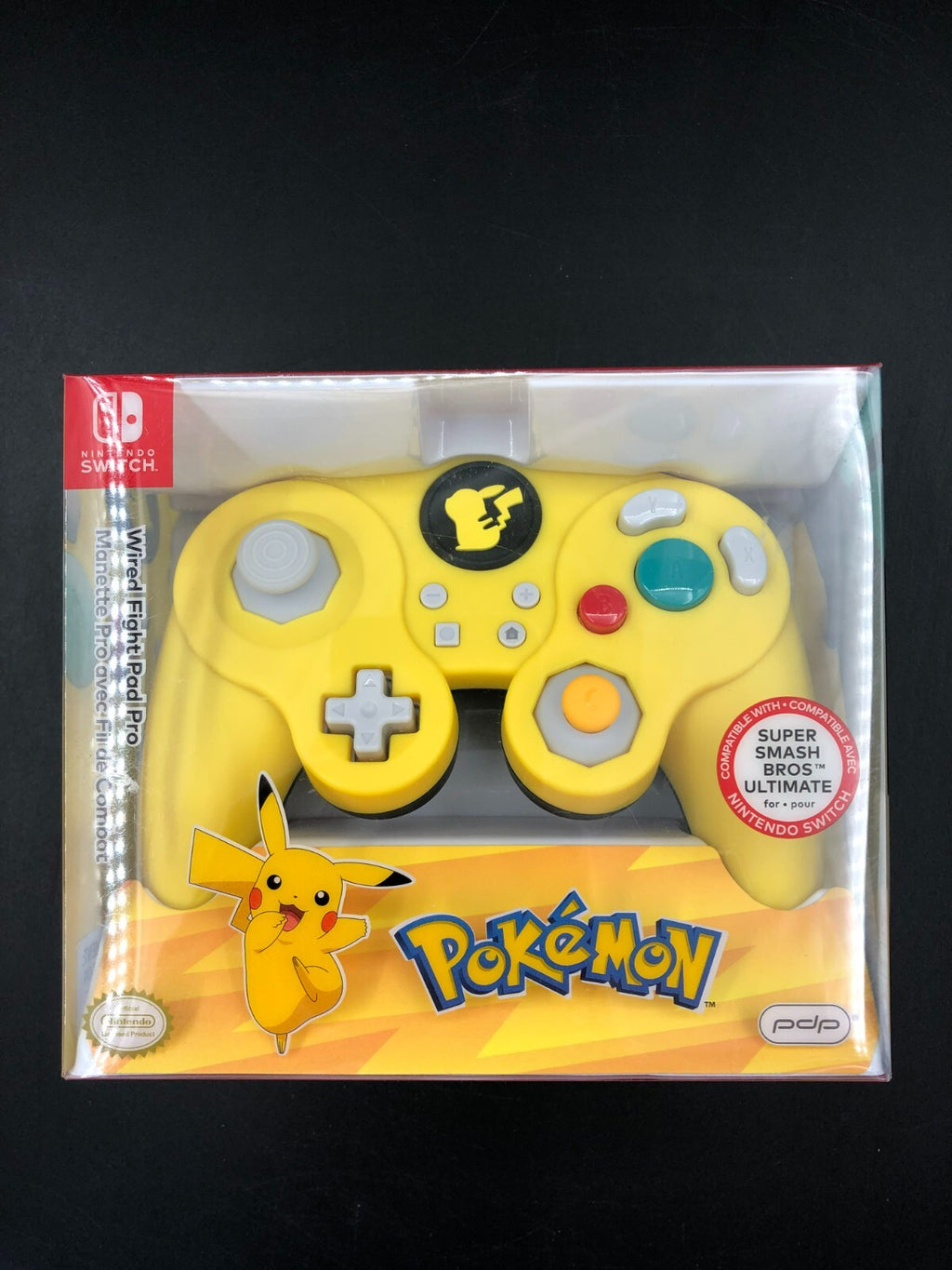 Nintendo Switch Wired Fight Pad Pro - Pokemon Pikachu - NEW~~