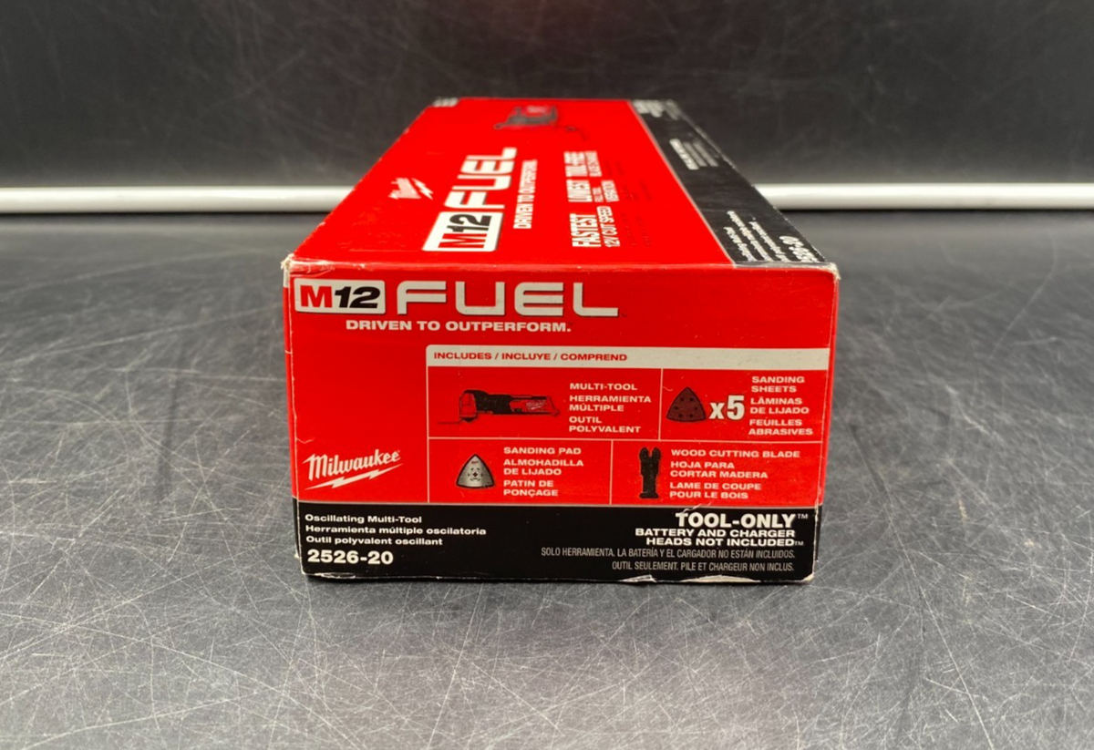 Milwaukee 2526-20 M12 fuel Oscillating Multi-Tool (Tool-Only) - BRAND NEW