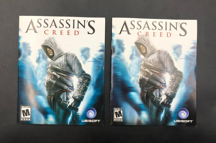 Assassin's Creed (PlayStation 3, PS3) w/ EN/FR Manuals