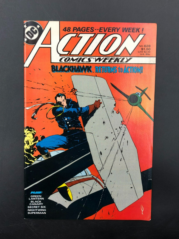 Action Comics Weekly: Blackhawk Issue #628 (DC Comics) Comic Book