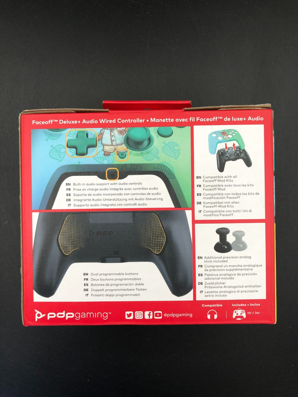 Nintendo Switch Wired Controller - Animal Crossing - NEW