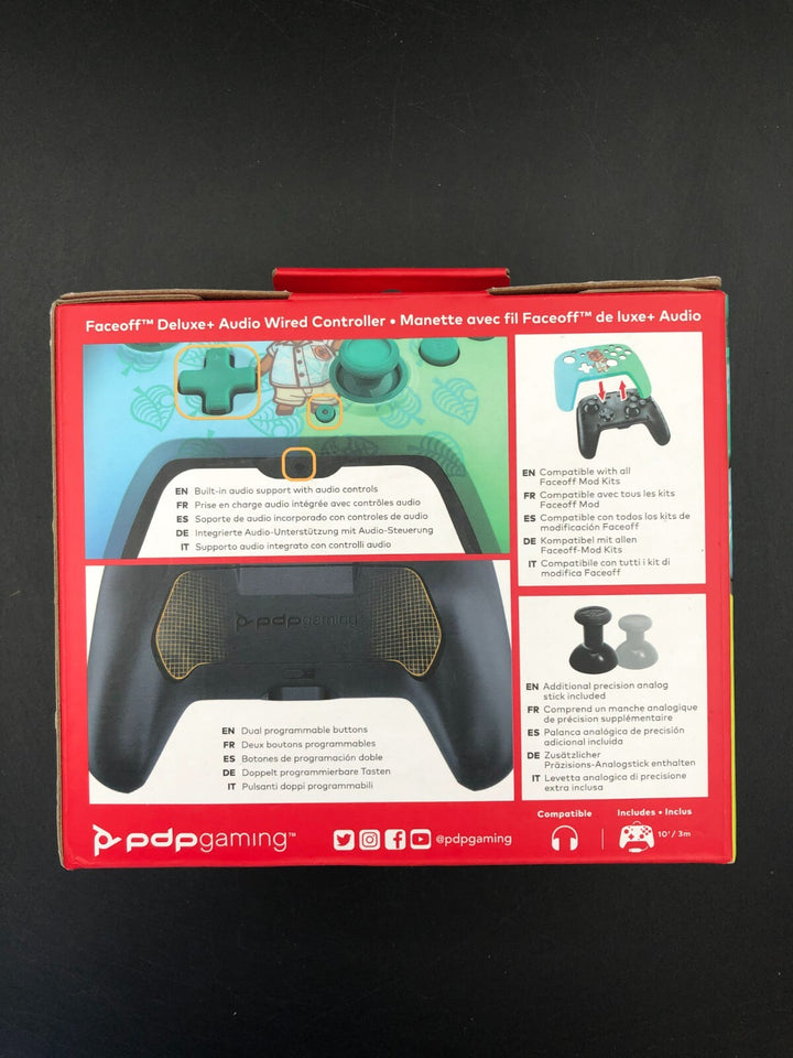 Nintendo Switch Wired Controller - Animal Crossing - NEW