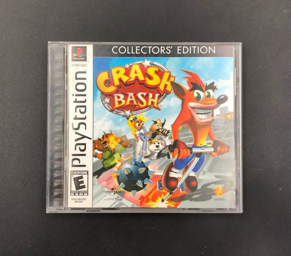 Crash Bash - Collector's Edition (Sony PlayStation, PS1) in Case w/ Manual