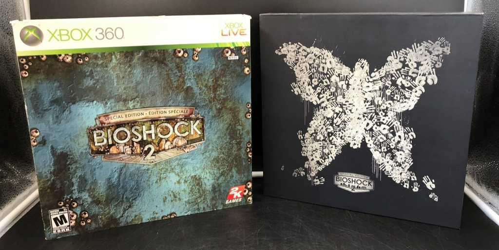 2K GAMES: XBOX 360 Bioshock 2 Special Ed. *Missing Posters, SEE PICS*