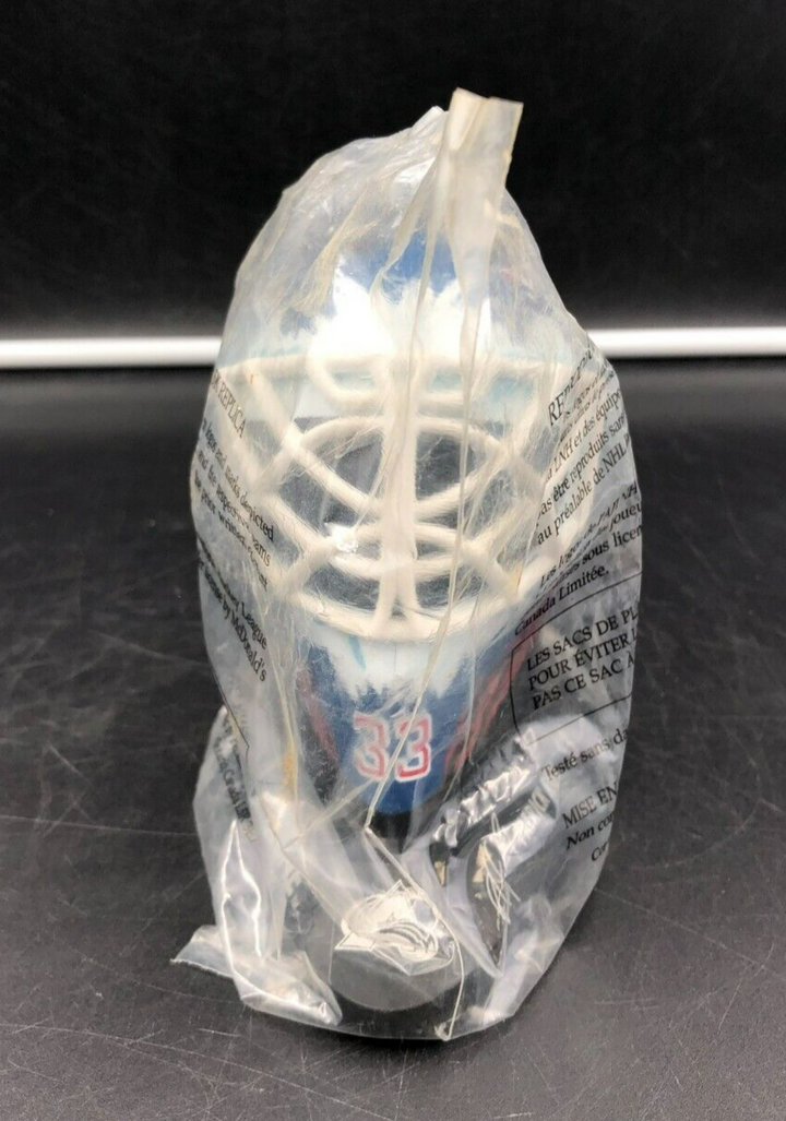 1996 McDonalds NHL Colorado Avalanche Patrick Roy Autographed Goalie Mask - NEW