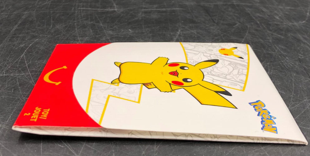 2021 POKEMON 25th Anniversary McDonald’s Happy Meal Booster Pack Toy 2 *NEW*