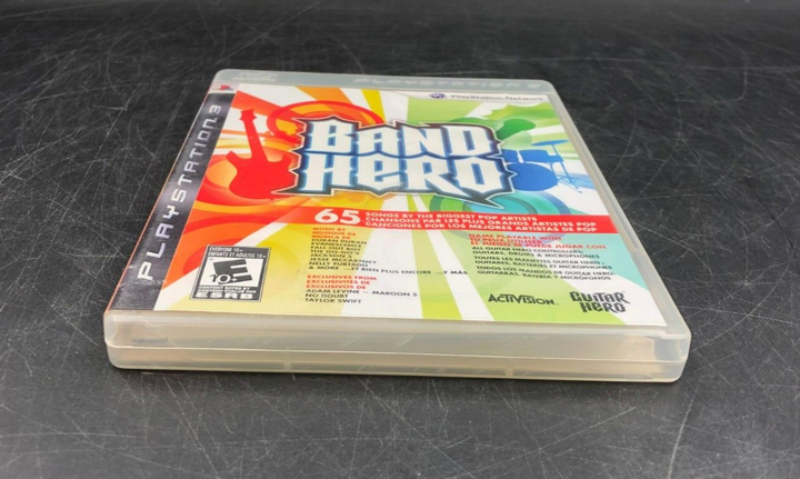 Band Hero (PlayStation 3, PS3) w/ Manual - Game Only
