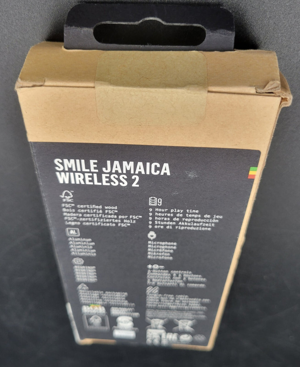 MARLEY BT Smile Jamaica Wireless 2 Headphones (Black) * BRAND NEW*