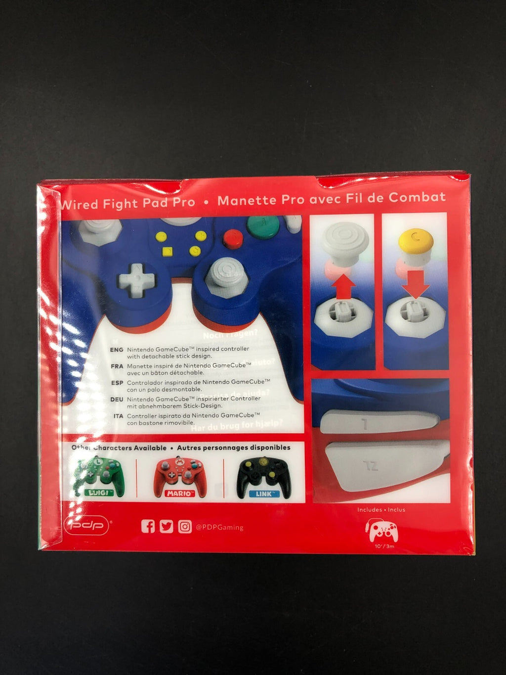 Nintendo Switch Wired Fight Pad Pro - Sonic the Hedgehog - NEW~~