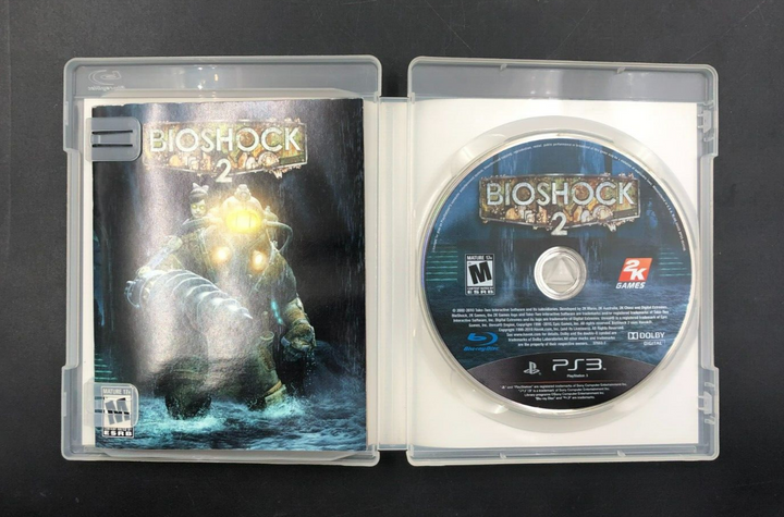 BioShock 2 (PlayStation 3, PS3) w/ Manual