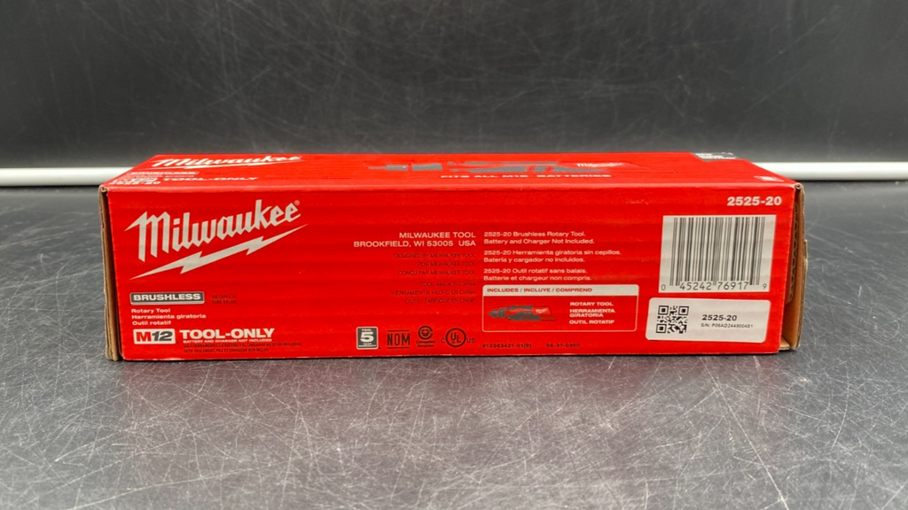 Milwaukee 2525-20 M12 Brushless Rotary Tool (Tool-Only) - NEW