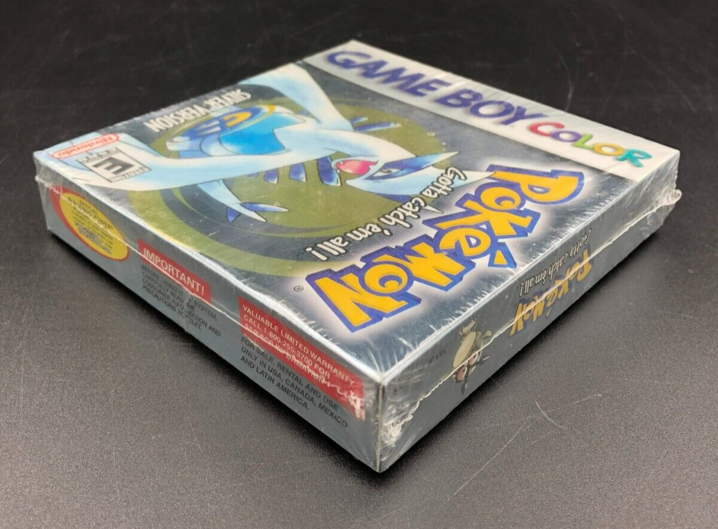 Pokemon: Silver Version (Game Boy Color, GBC) Canadian Variant - NEW SEALED