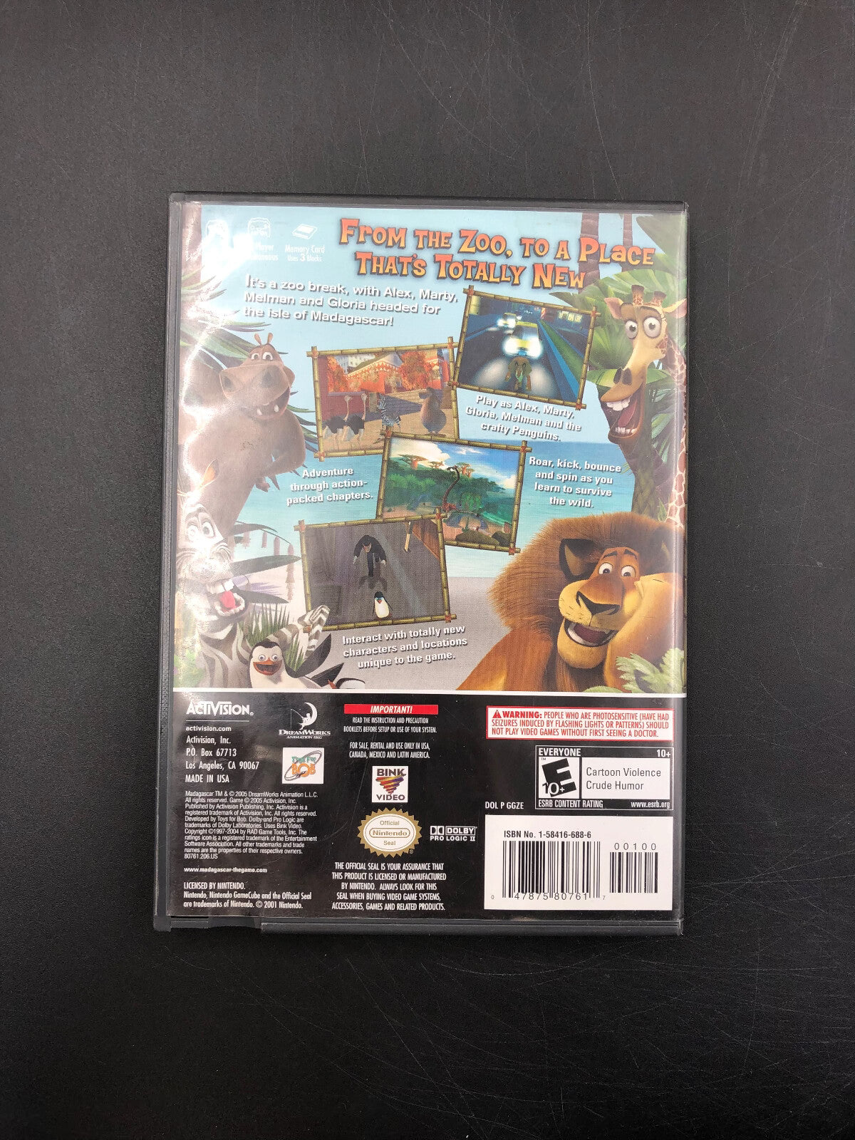 Madagascar Nintendo GameCube