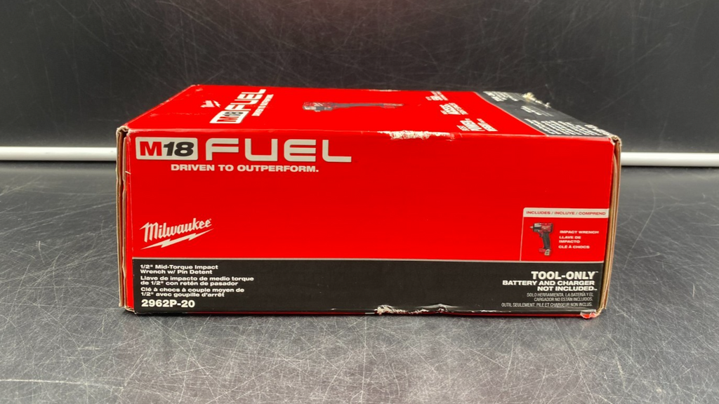 Milwaukee 2962P-20 M18 Fuel 1/2" Mid-Torque Impact Wrench w/ Pin Detent - NEW