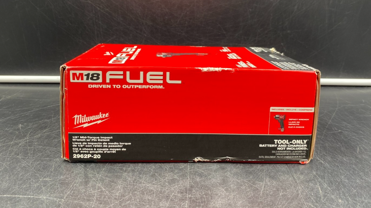 Milwaukee 2962P-20 M18 Fuel 1/2" Mid-Torque Impact Wrench w/ Pin Detent - NEW