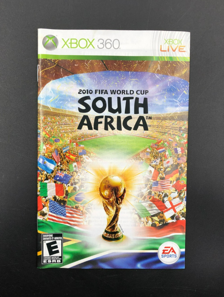 2010 FIFA World Cup: South Africa (Microsoft XBOX 360) w/ Manual