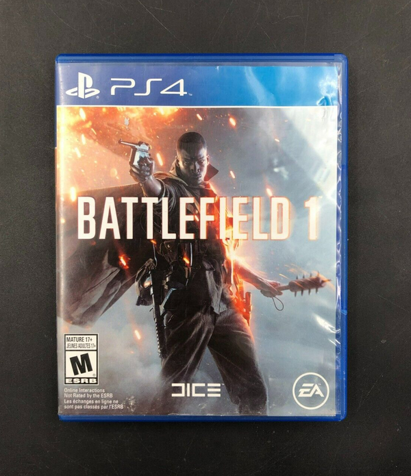 Battlefield 1 (Sony PlayStation 4, PS4) in Case w/ Inserts