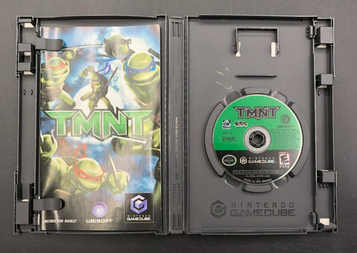 TMNT Teenage Mutant Ninja Turtles (Nintendo GameCube) w/ Manual