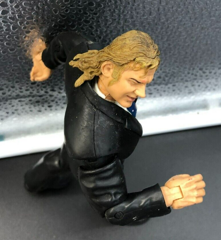 *AS-IS* 2004 JAKKS Pacific WWE Mr. PERFECT Wrestling Figure *USED, SEE PICS*