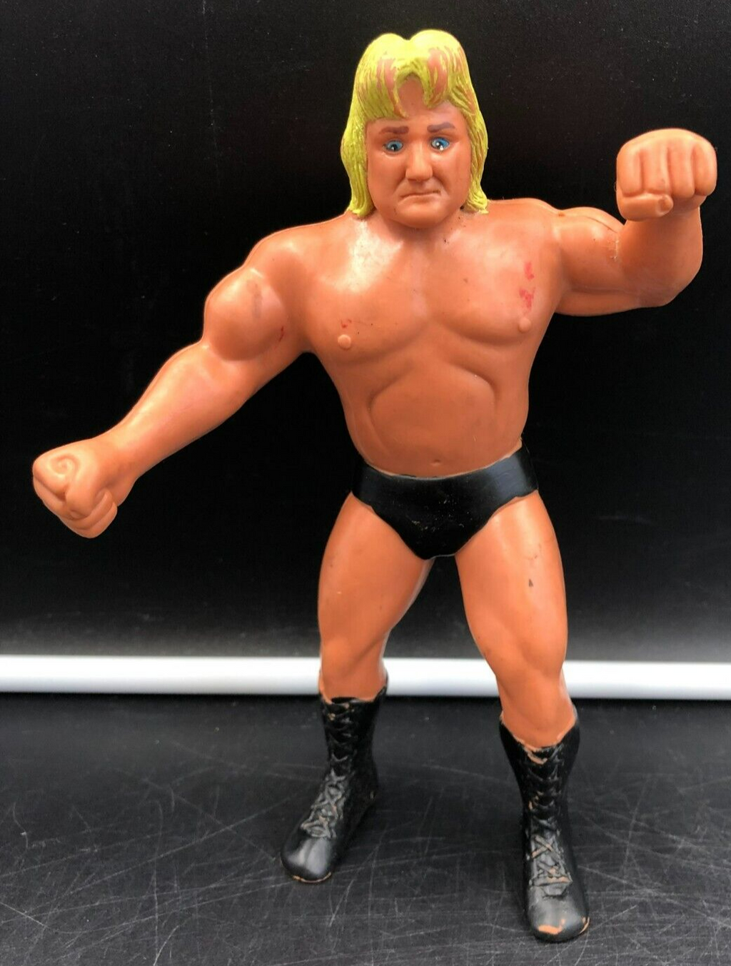 1985 Titan Sports LJN LTD B - WWF 8" GREG THE HAMMER VALENTINE Figure
