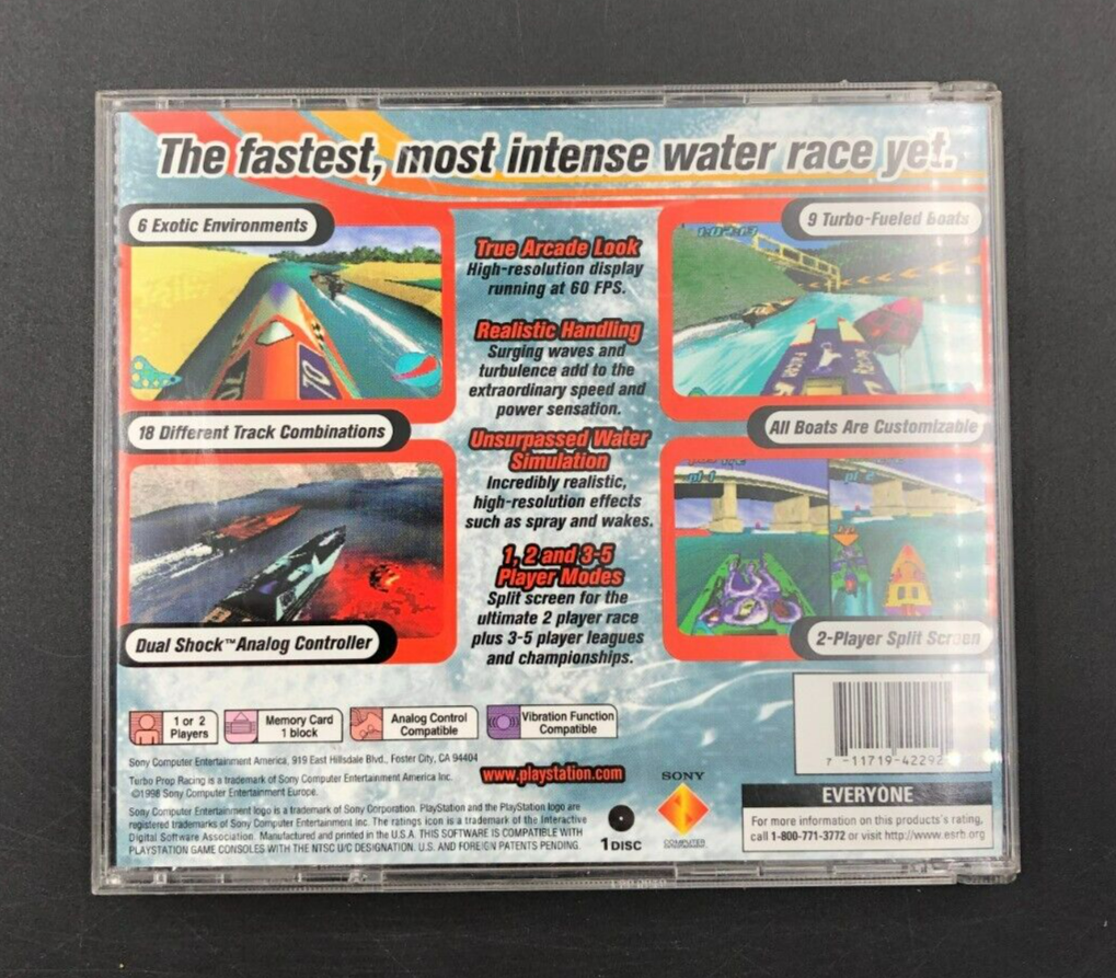Turbo Prop Racing Sony PlayStation 1