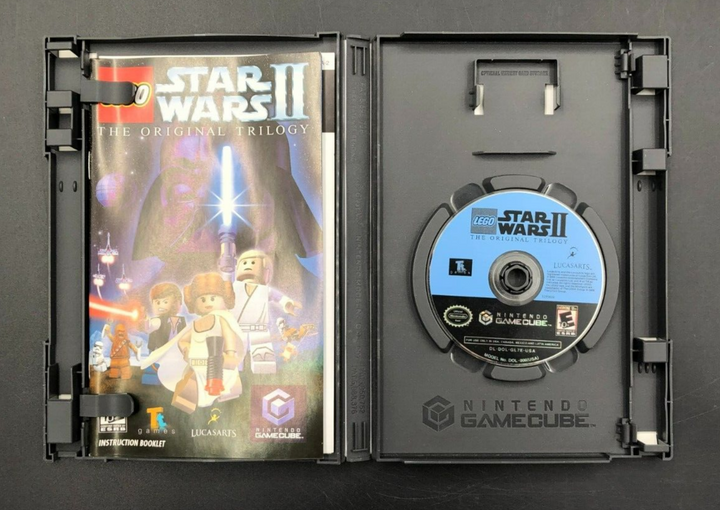 LEGO Star Wars II The Original Trilogy (Nintendo GameCube) w/ Manual