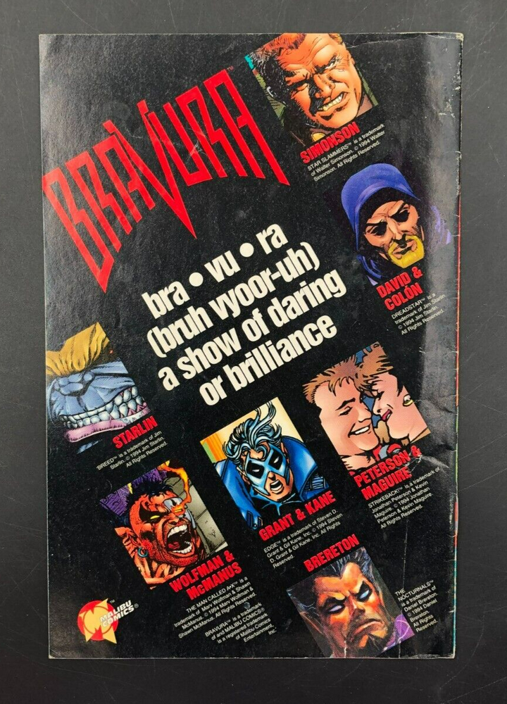 Breed II Issue #3 (Malibu Comics) Comic Book