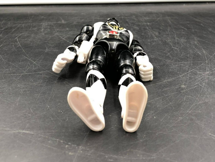 1993 Bandai Mighty Morphin Power Rangers - 8" Black Ranger Action Figure w/ Gun