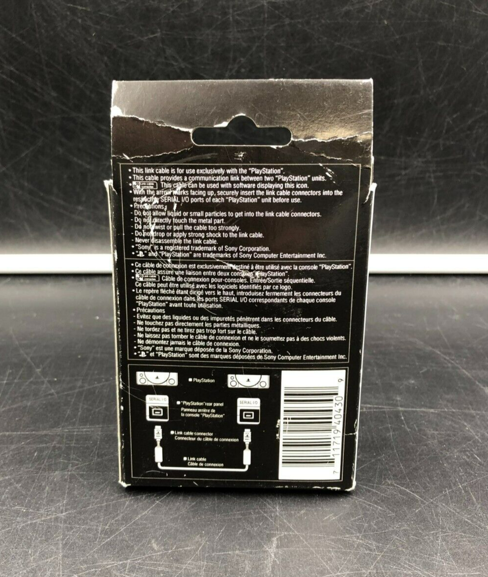 Sony PlayStation 1 PS1 Link Cable Connector (SCPH-1040) in Box
