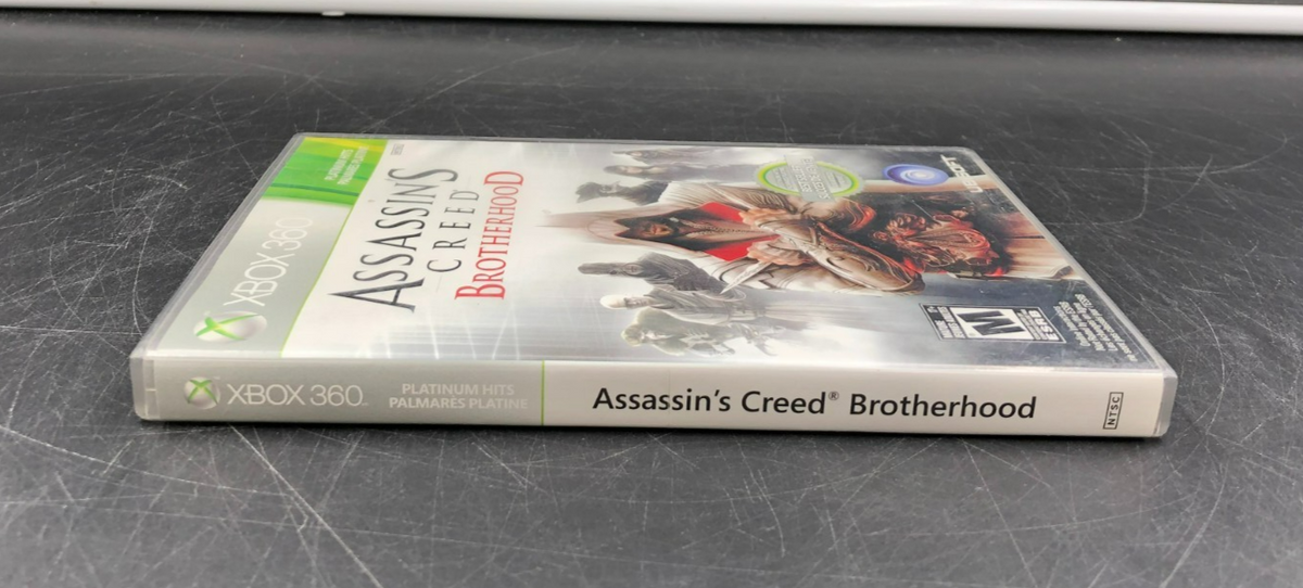 Assassin's Creed: Brotherhood - Platinum Hits (Microsoft XBOX 360) w/ Manual