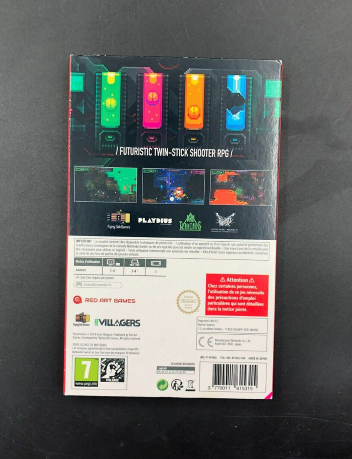 Neurovoider (Nintendo Switch) PAL Version w/ Slipcover