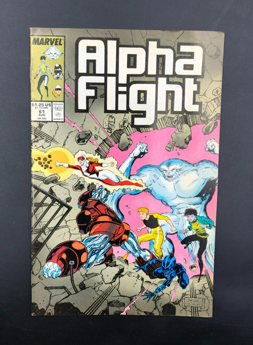 Alpha Flight Issue #61 (Marvel Comics) Comic Book