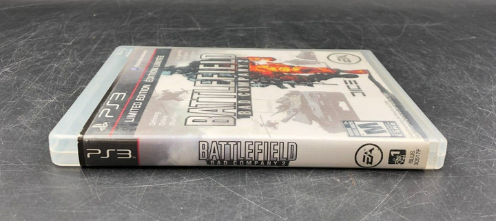Battlefield: Bad Company 2 - Limited Edition (PlayStation 3, PS3) w/ Manual +VIP