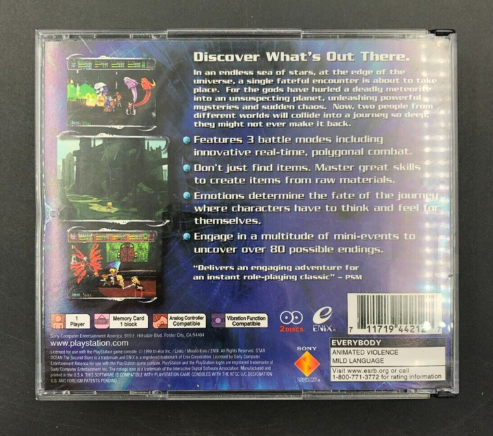 Star Ocean: The Second Story Sony PlayStation 1