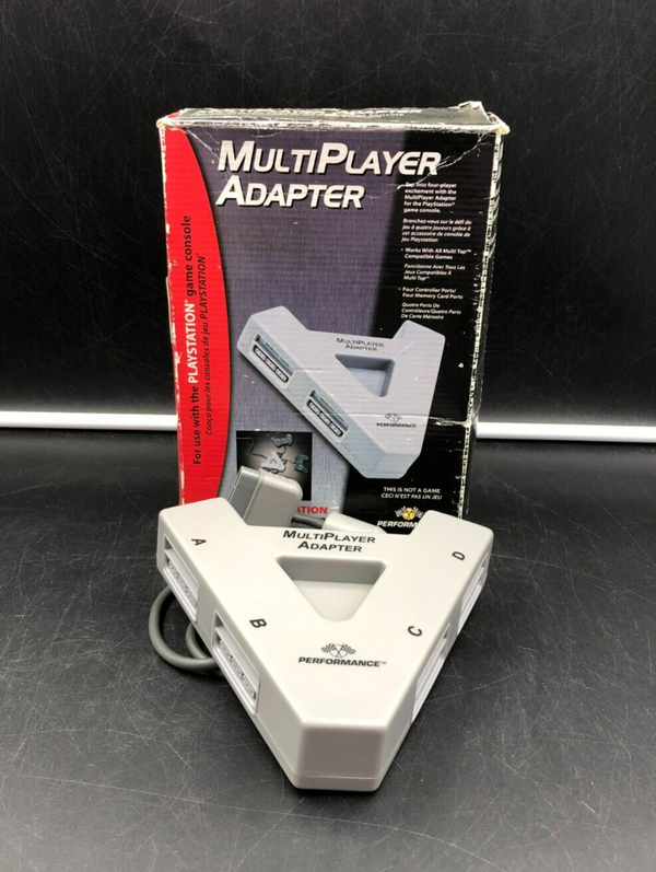 Performance MultiPlayer Adapter 4 Player for Sony PlayStation 1 PS1 in Box