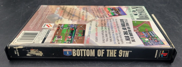 PLAYSTATION 1 - LONG BOX GAME: MLB BOTTOM OF THE 9TH  *USED, SEE PICS & DETAIL*