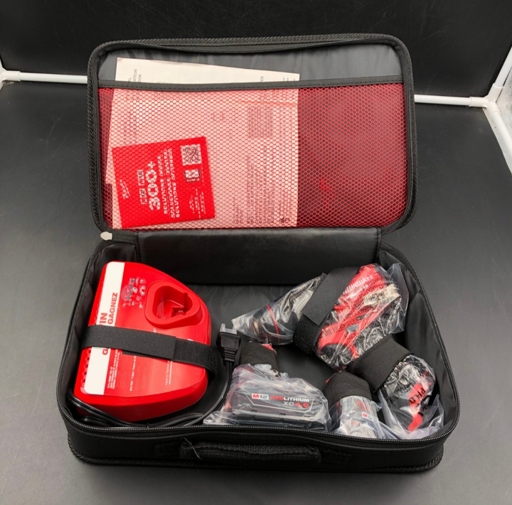 Milwaukee 3404-22 M12 Fuel 1/2" Hammer Drill/Driver Kit - NEW OPEN BOX